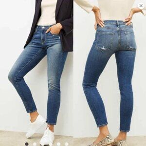 FRAME Jeans Women's Size 29 Le Garcon Classic‎ Fit Distressed 5-pocket